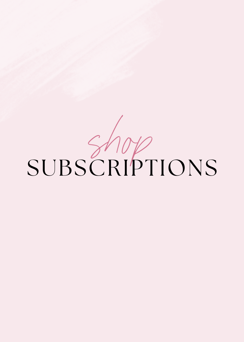 All Subscriptions