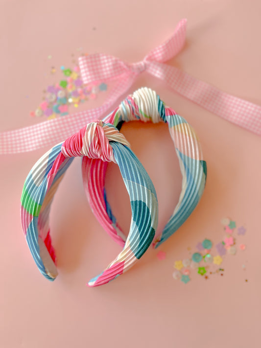 Color Me Pretty Crinkle Knotted Headband
