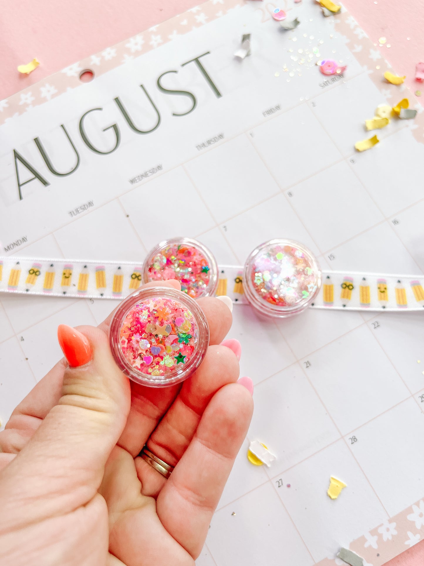 First Day Glitter Goals Hair Glitter Gel