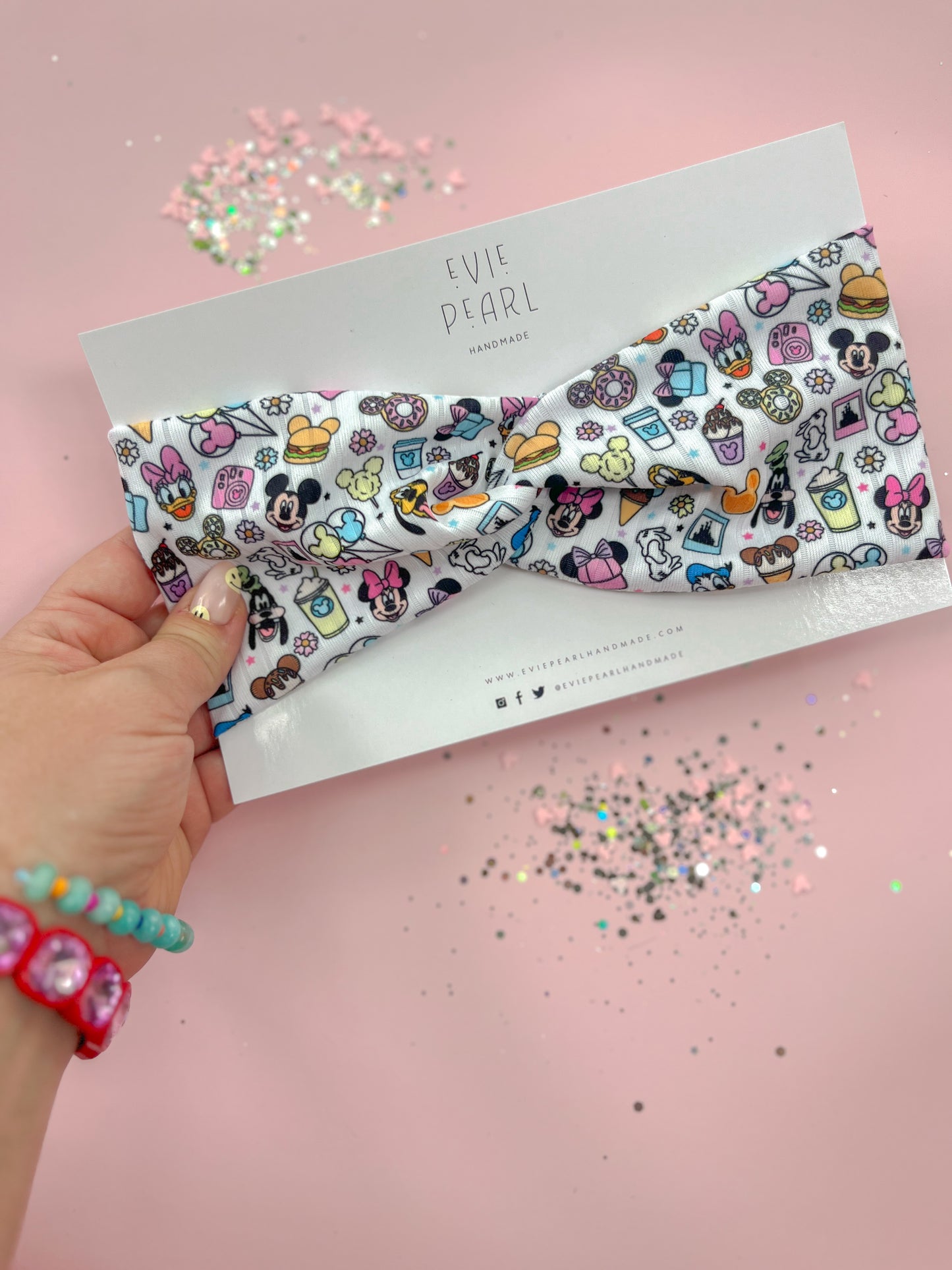 Mickey Snacks Twisted Turban for girls & women