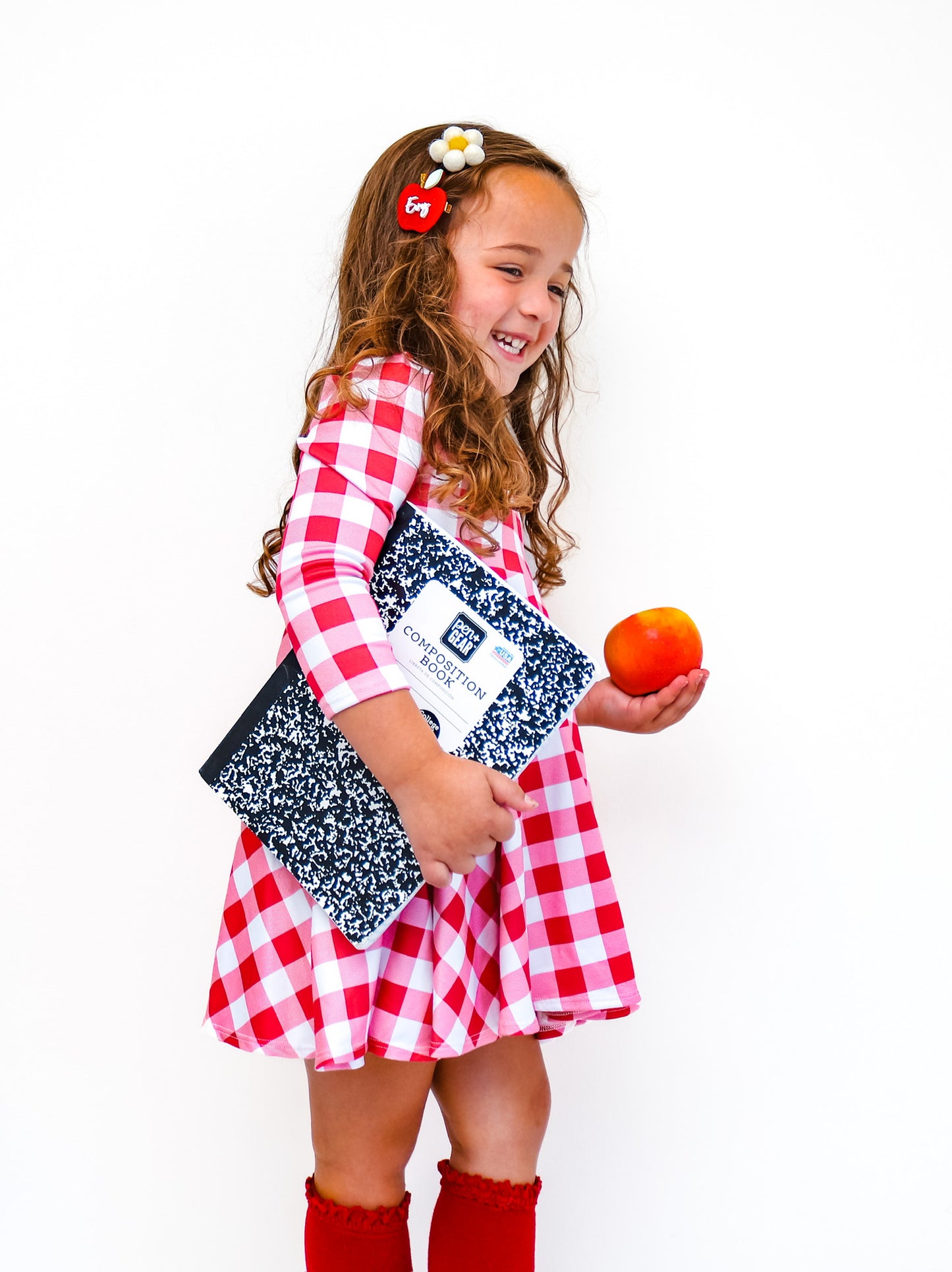PREORDER: Personalized Apple Hair Clip