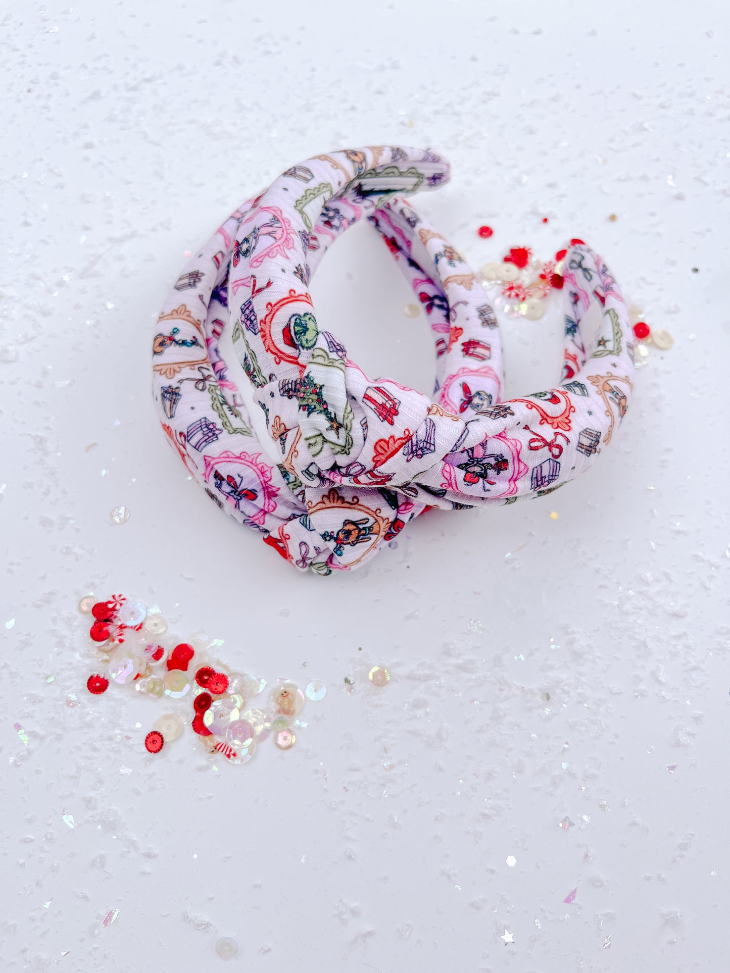 Mean Guy Frames Knotted Headband for Girls & Women