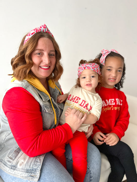 Gray Heart KC Twisted Turban for girls and women