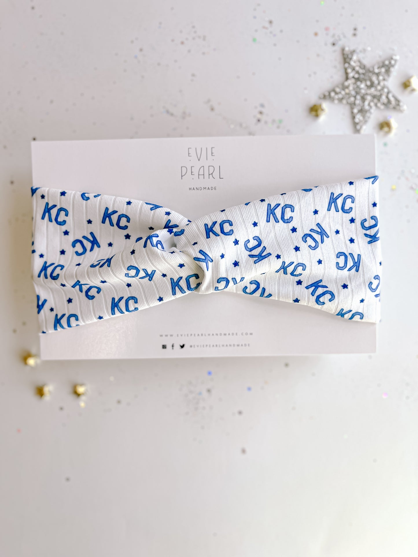 Navy KC Sporting Twisted Turban