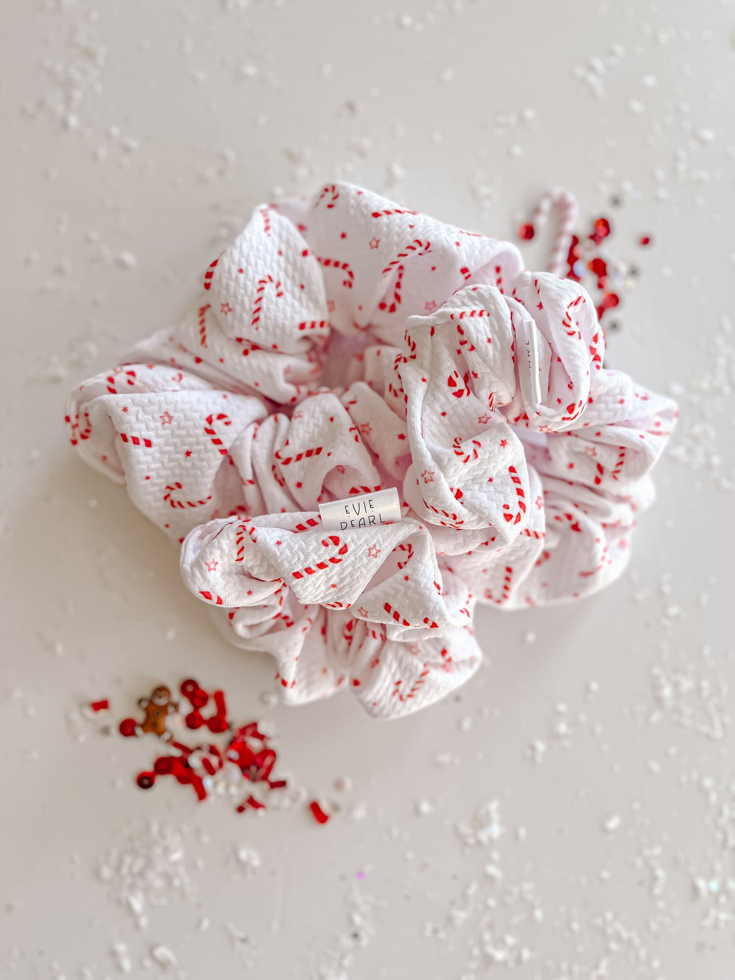 Candy Cane Scrunchy