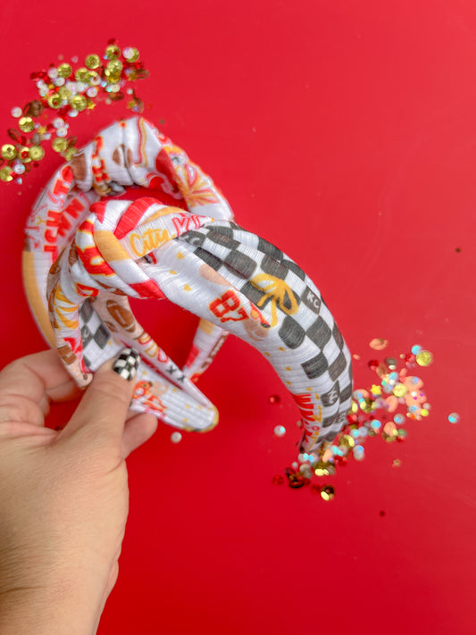 KC Quilt Patchwork Knotted Headband for girls & women