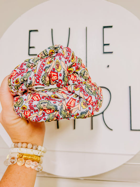 Taylor Swift 87 Knotted Headband for Girls & Women