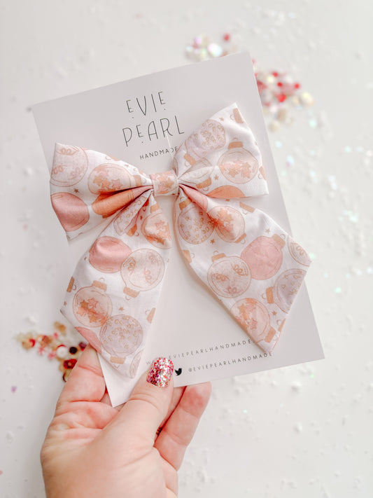 Whimsical Ornament Medium Sailor Bow
