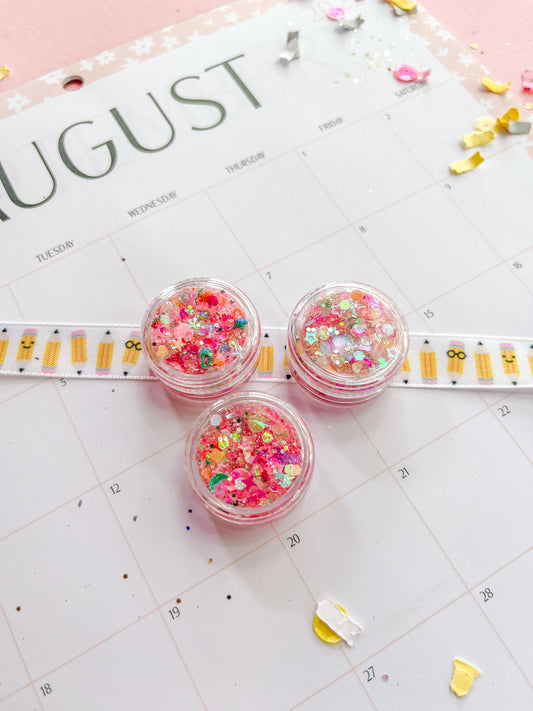 First Day Glitter Goals Hair Glitter Gel