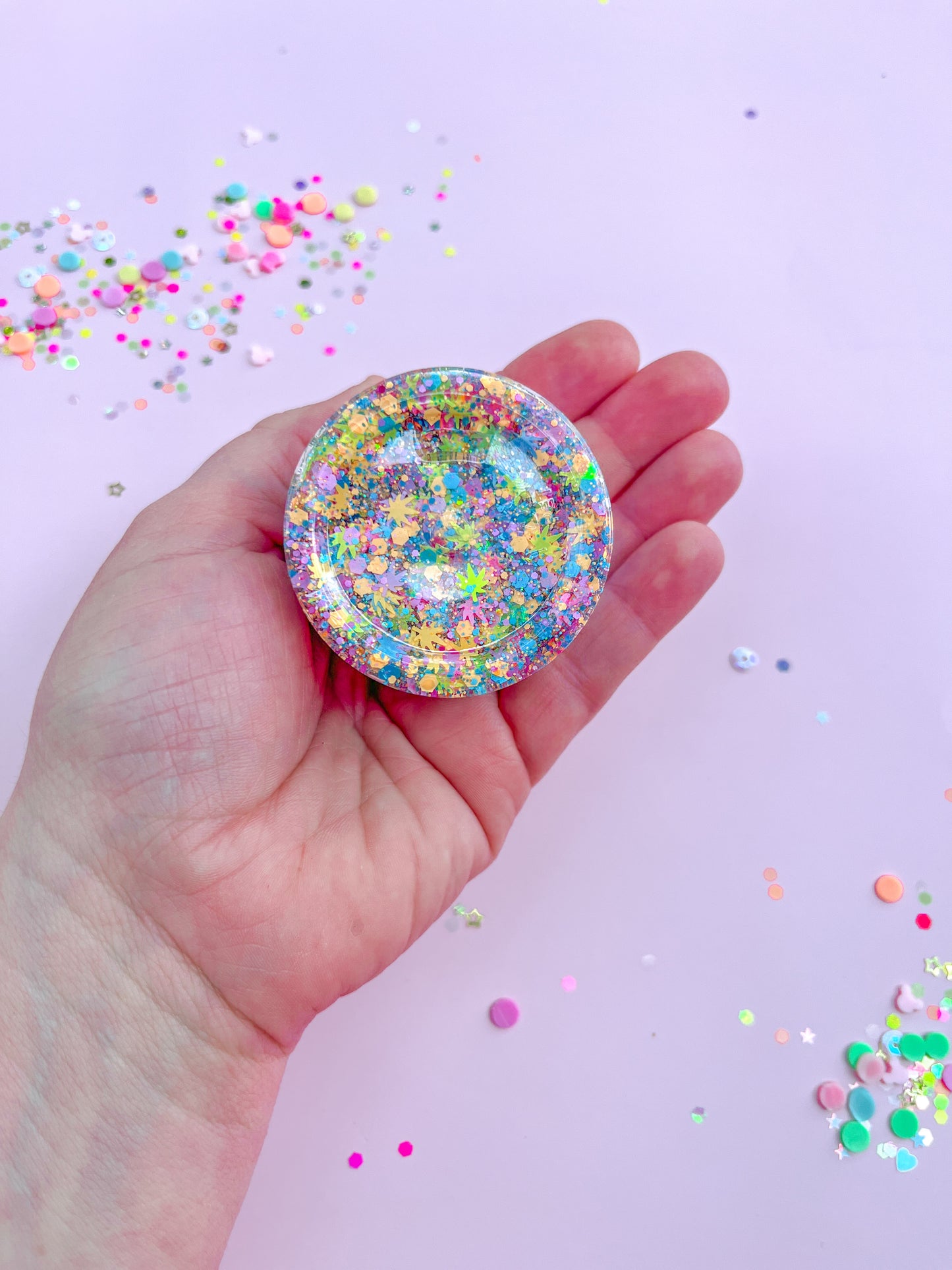 Neon Summer Sparkle Hair Glitter Gel