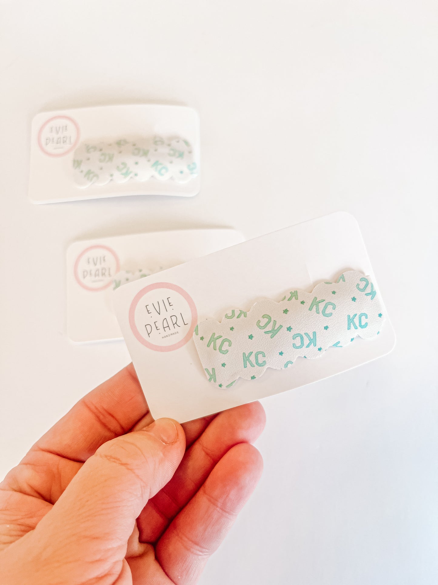 Single Teal KC Snap Clip