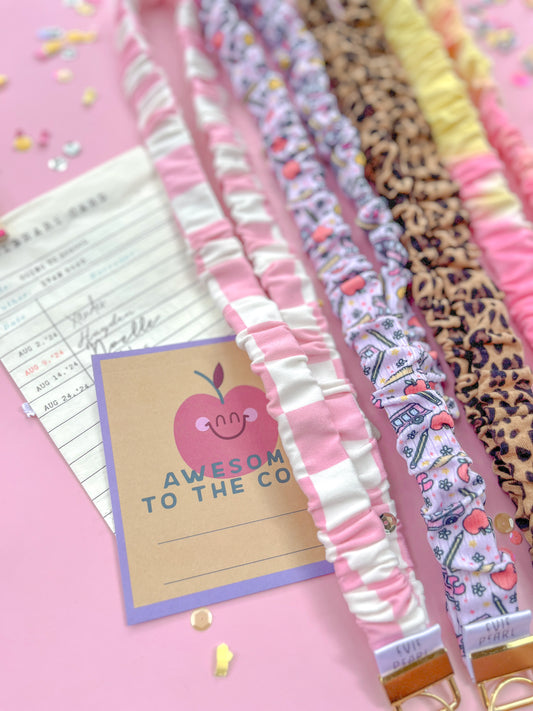 Scrunchy Lanyards -Back To School