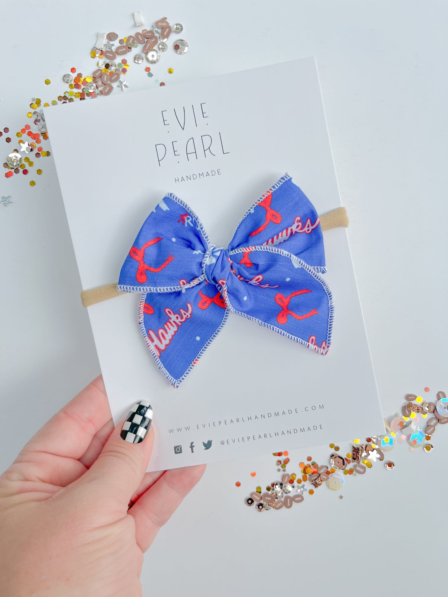 KU Rockchalk Jayhawk Small Bow