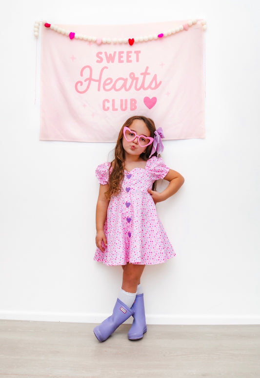 Lilac Velvet Oversized Bow