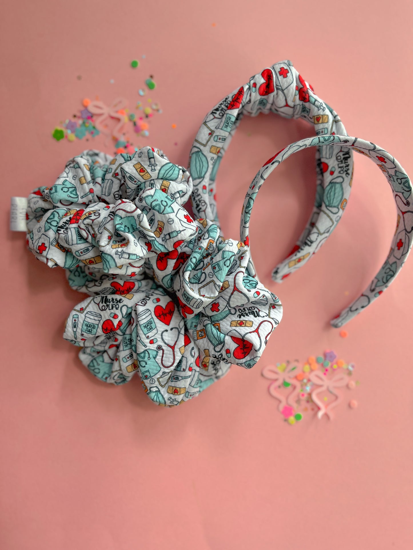 Nurse Life Knotted Headband for Girls & Women