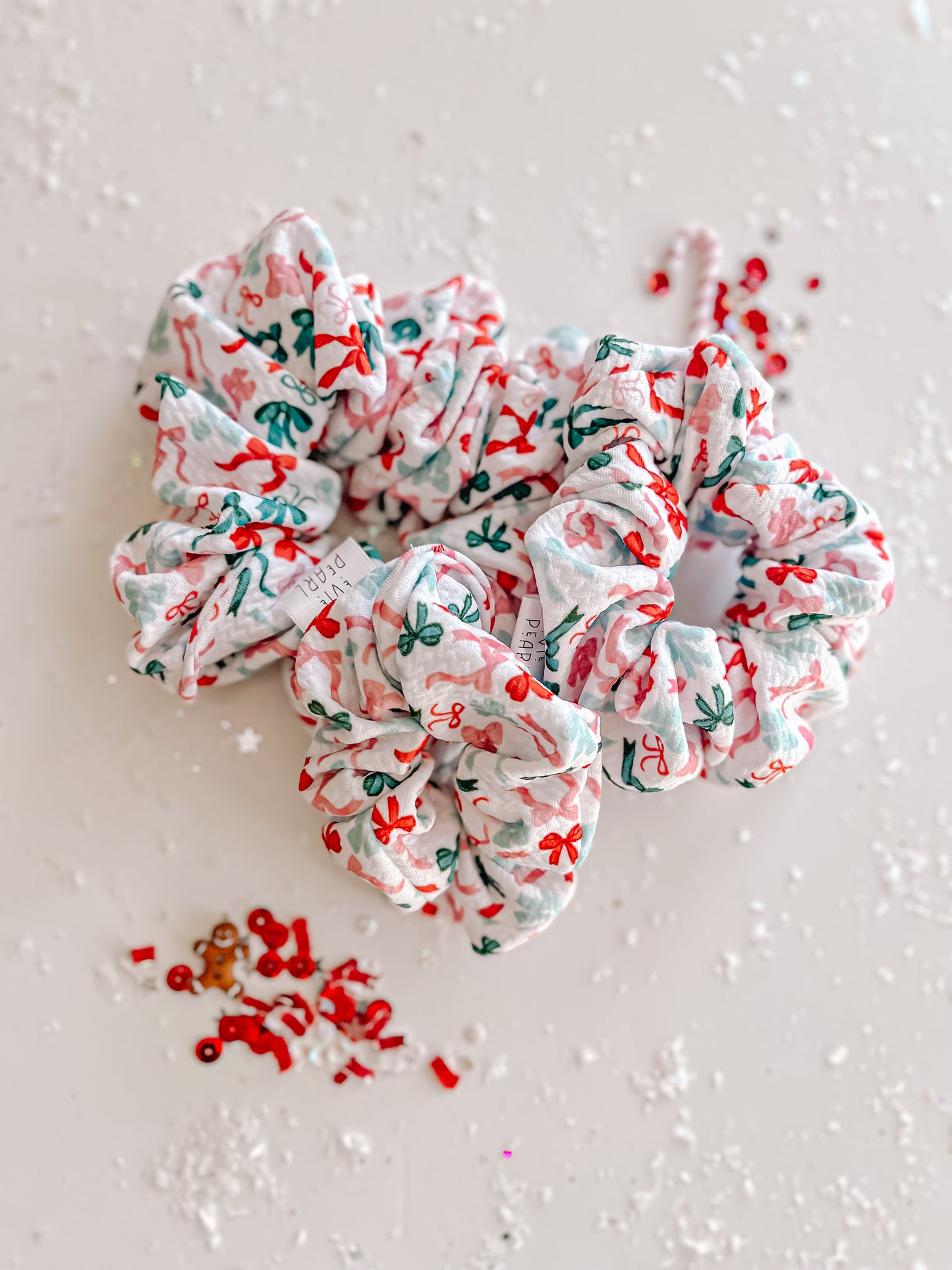 Holiday Bows Scrunchy
