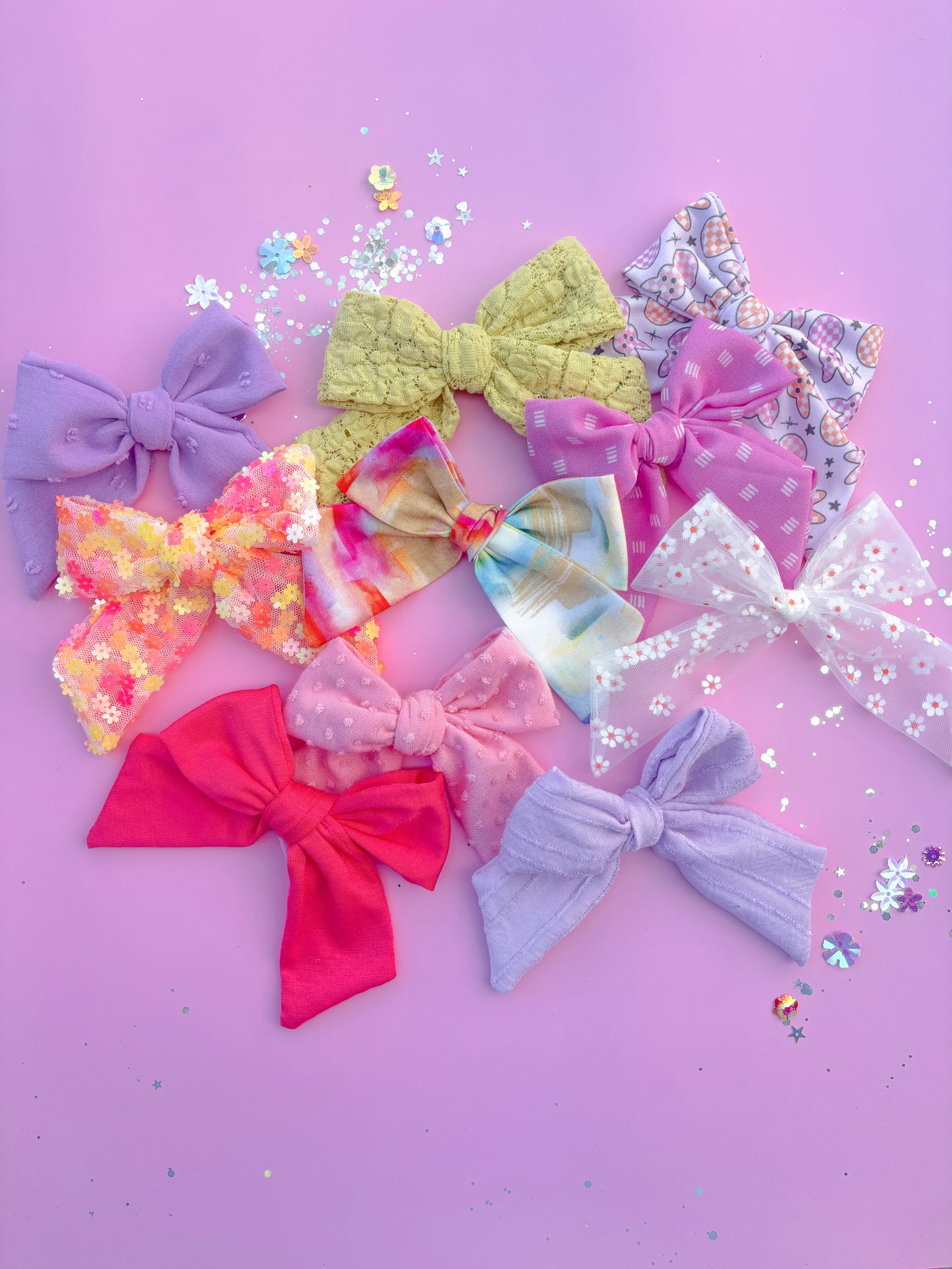 Coral Knit Large Pinwheel