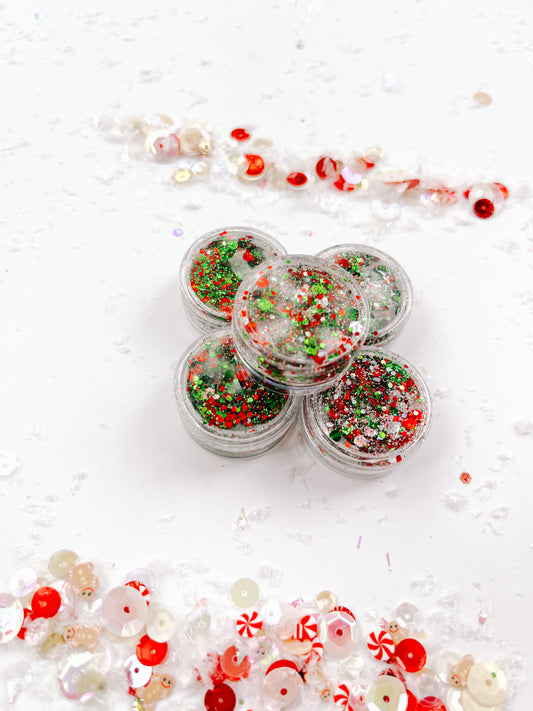 Holiday Sparkle Hair Glitter Gel