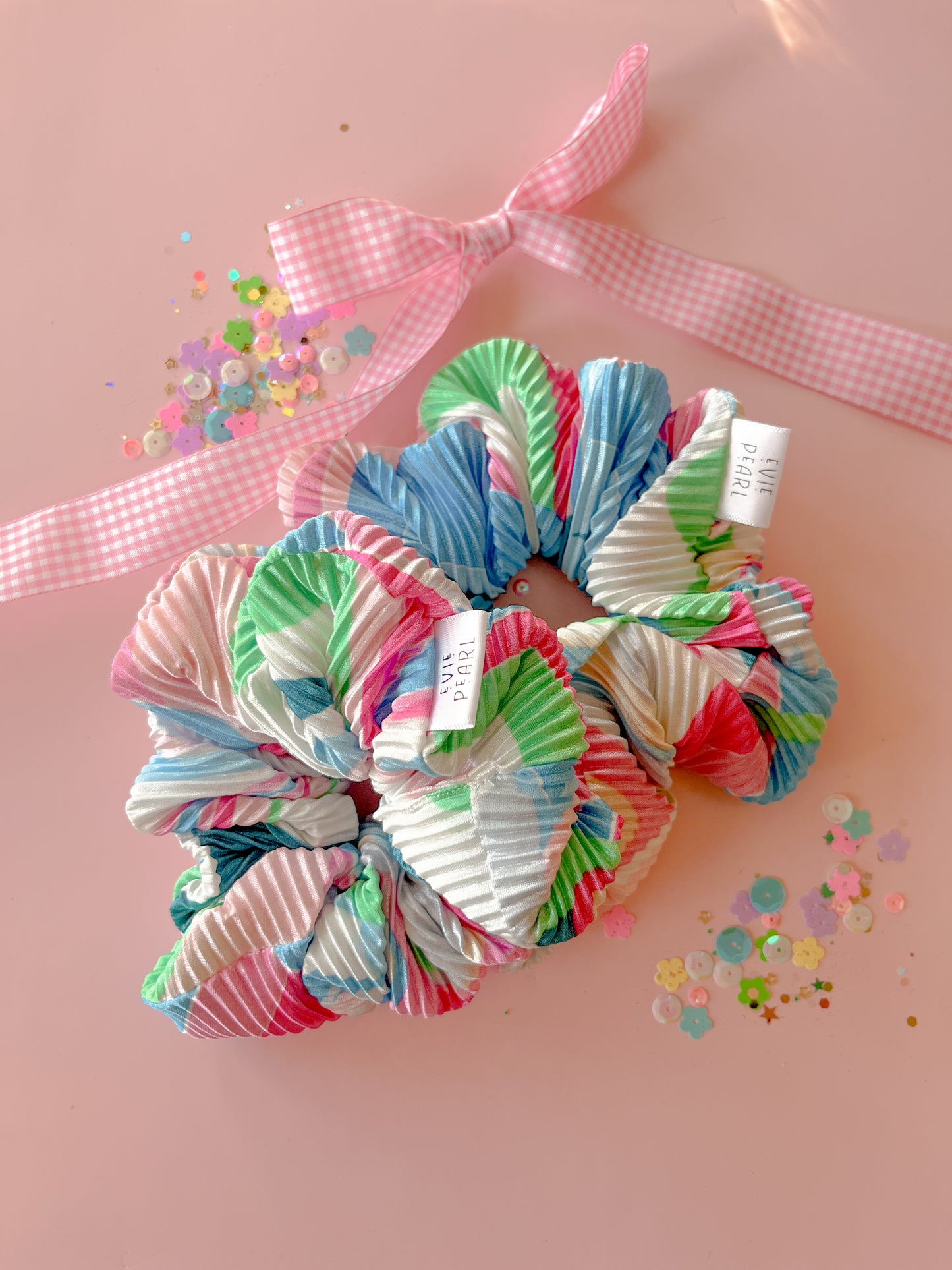 Color Me Pretty Crinkle Oversized Scrunchy