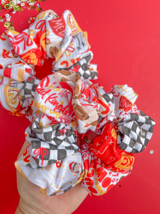 KC Quilt Patchwork Oversized Scrunchy