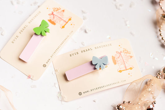 Bow Bar hair clip