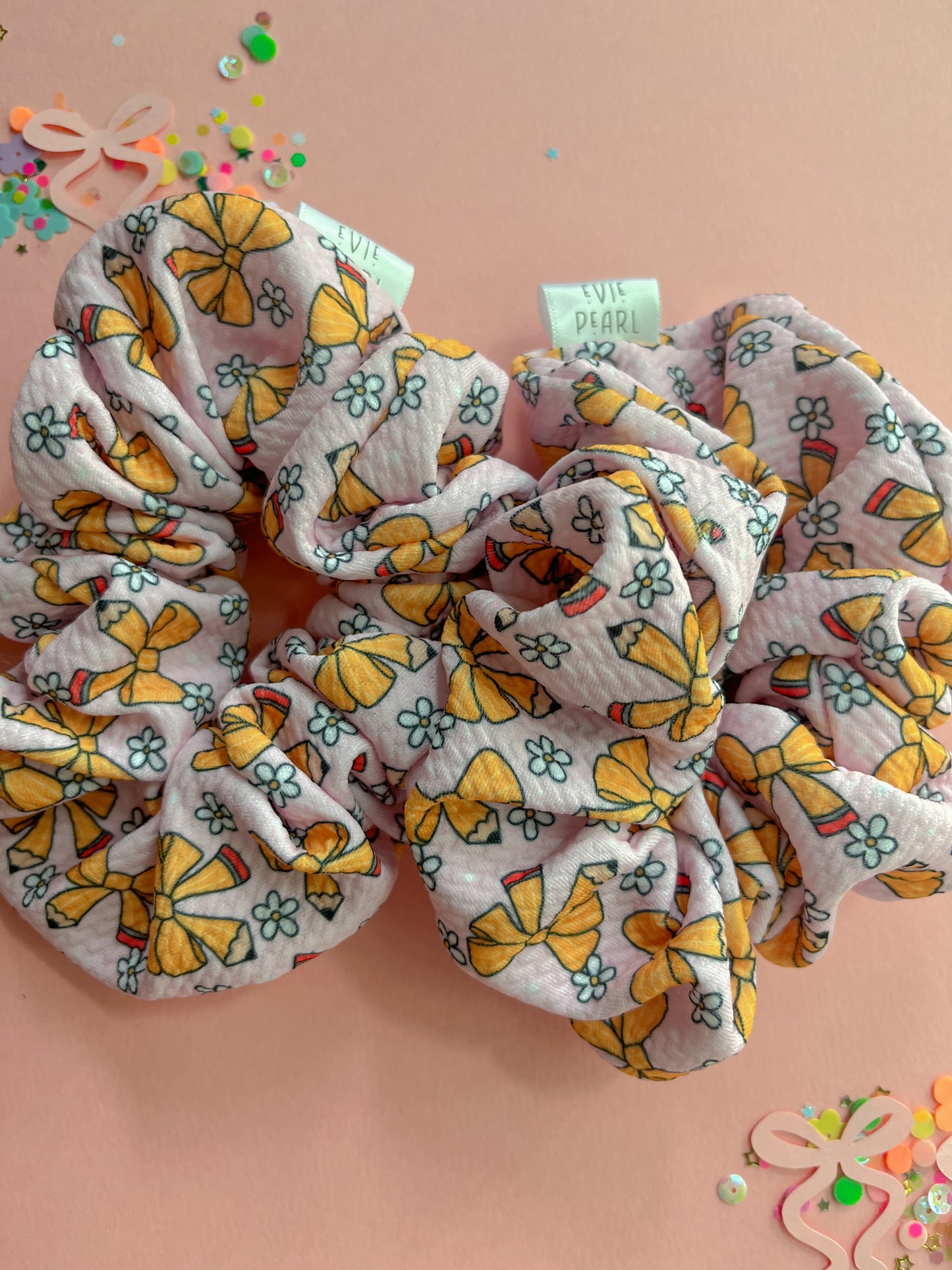 Pencil Bow Regular Scrunchy