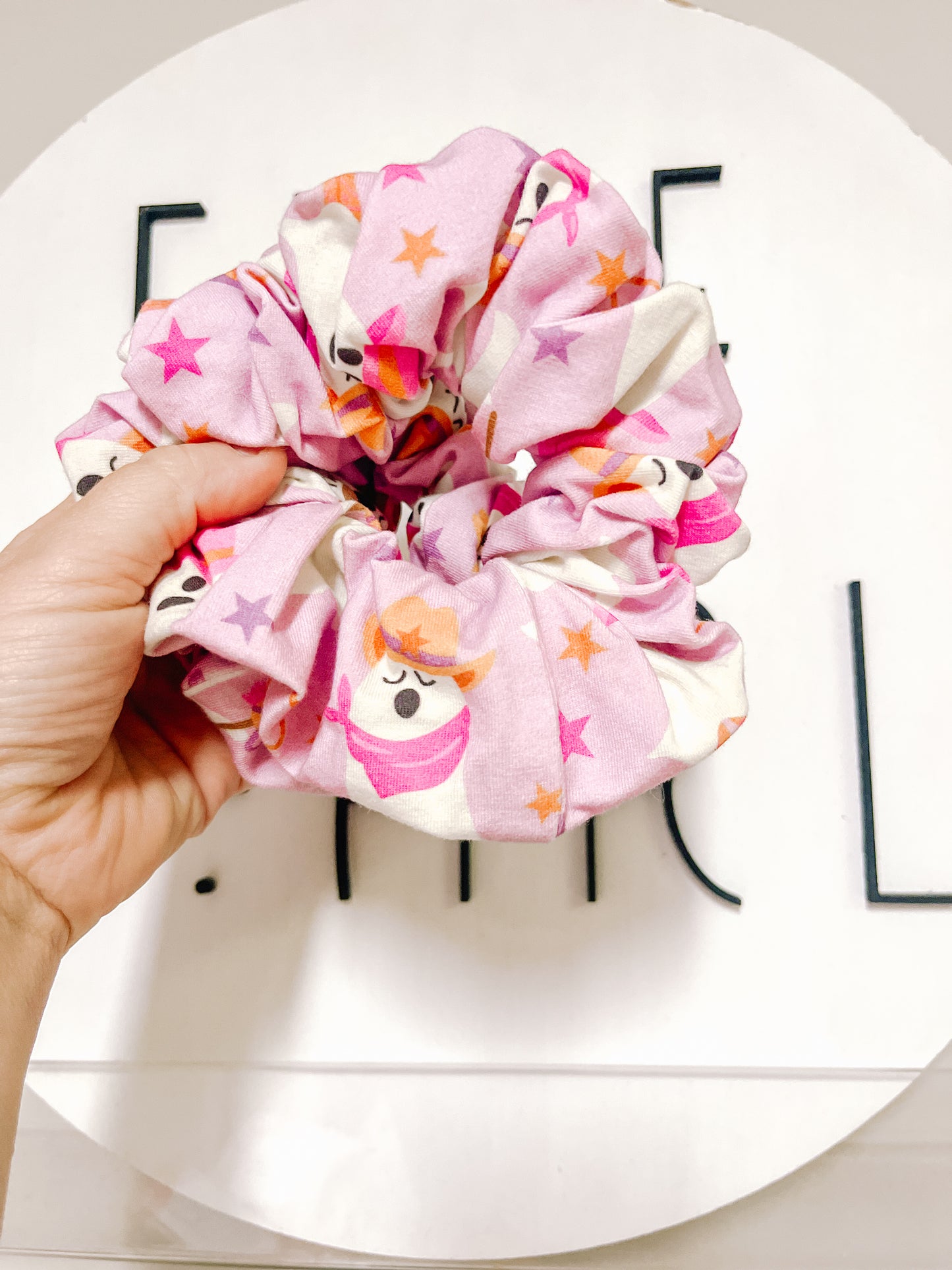 Lilac| Ghostie Oversized Scrunchy