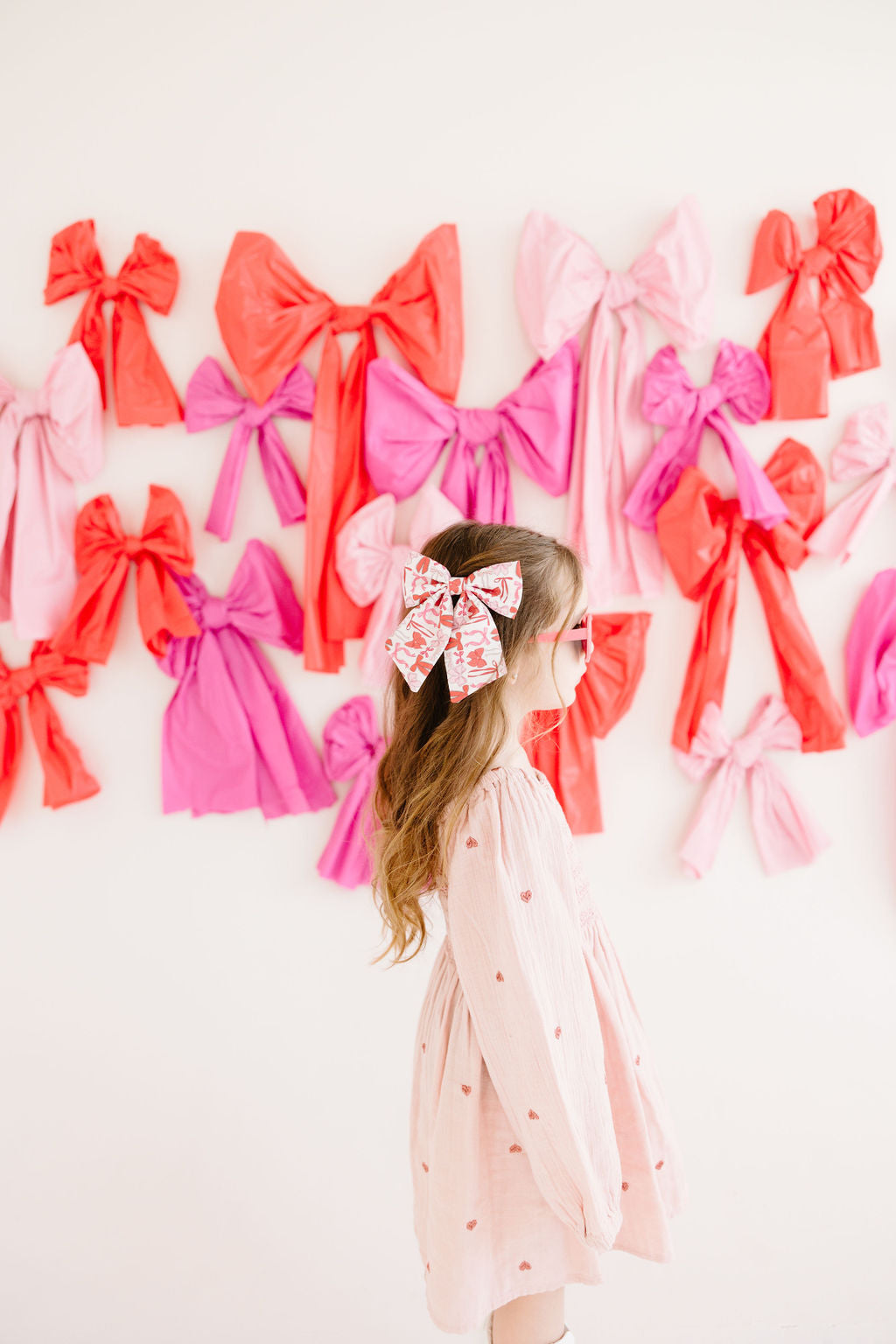 Valentine Bows on Bows Sailor Bow