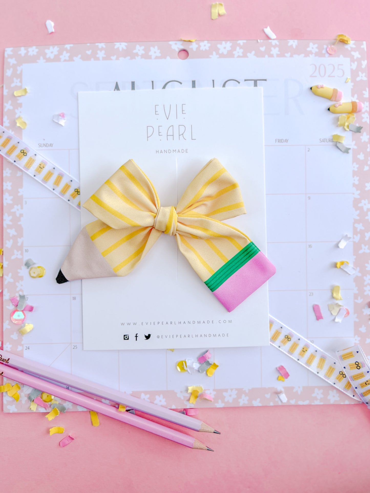 PREORDER: Pencil Name Bow