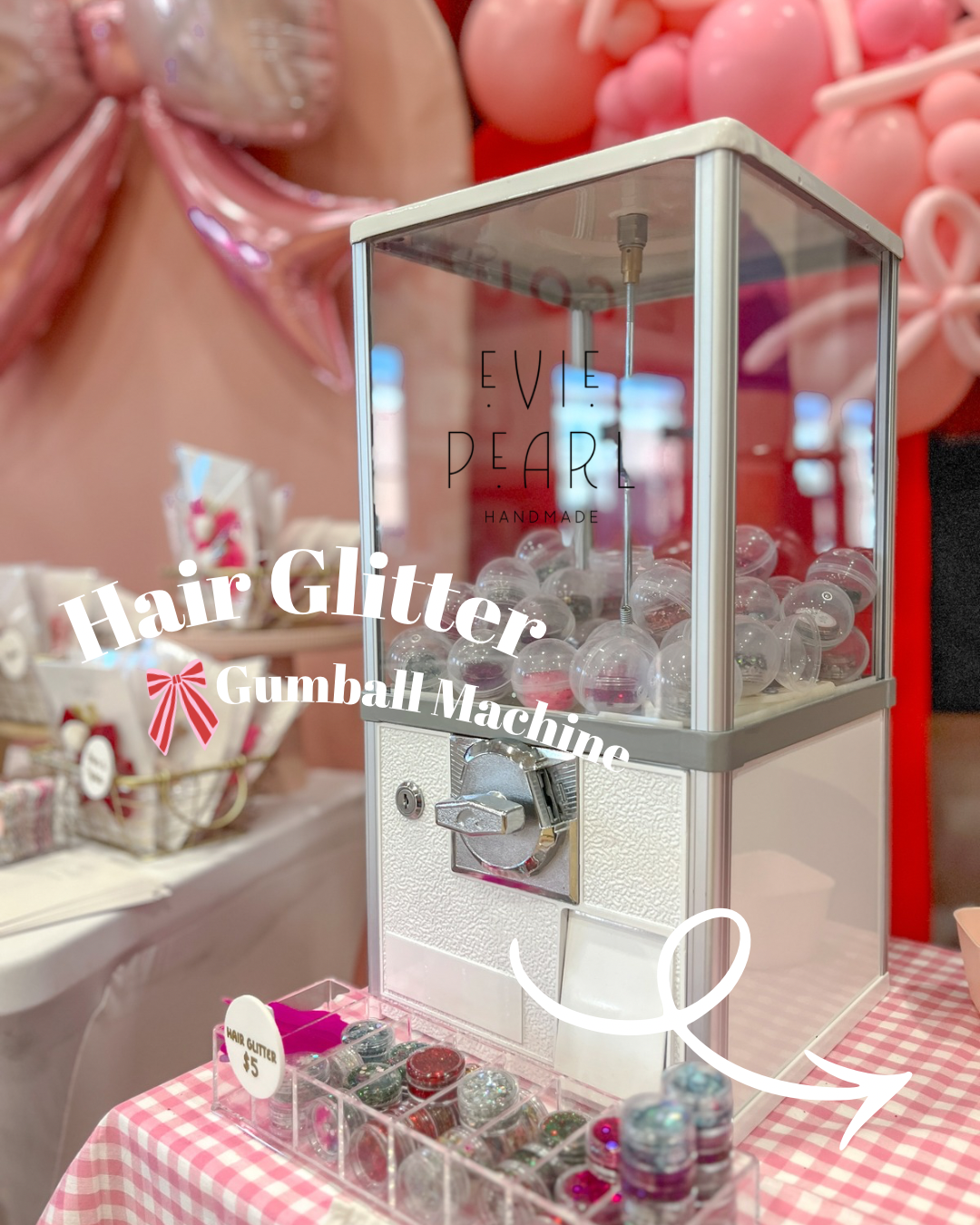 Three Mystery Hair Glitter Gel