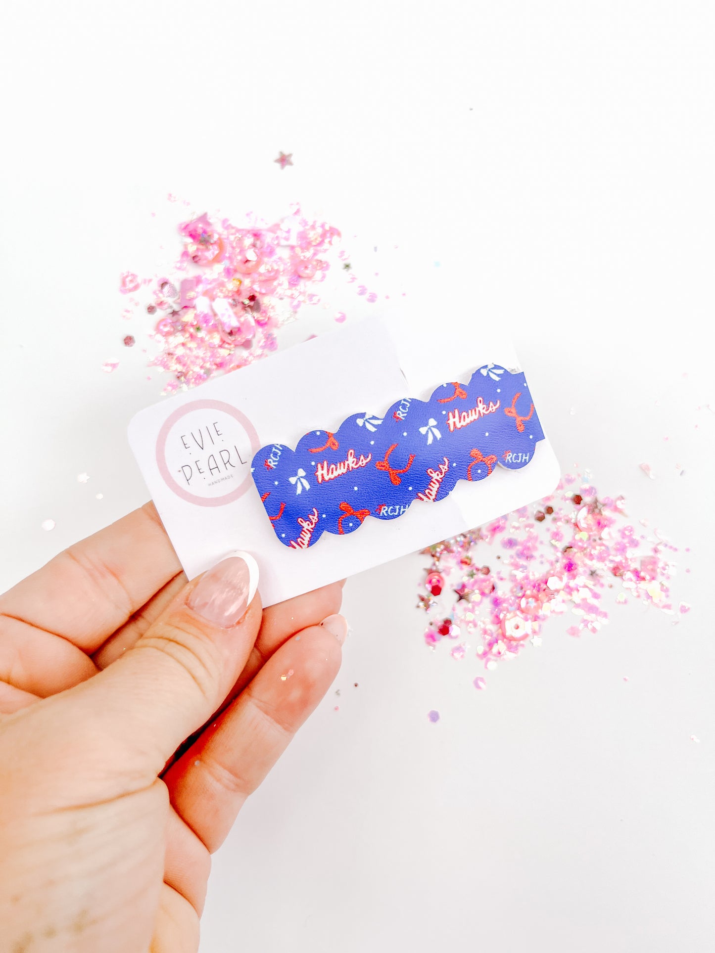 KU Rockchalk Single Snap Clip