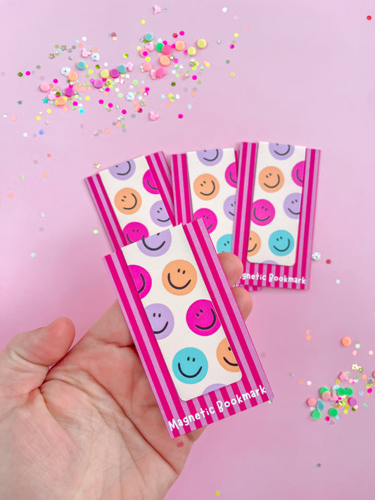 Smiley Magnetic Bookmark
