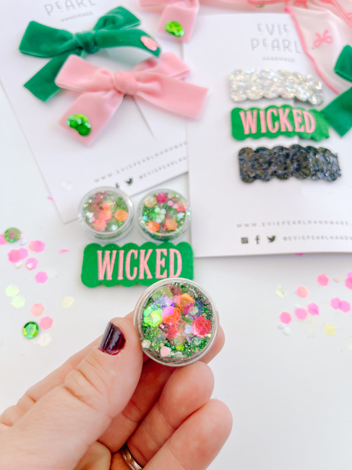 WICKED Glitter Sparkle Hair Gel for Girls