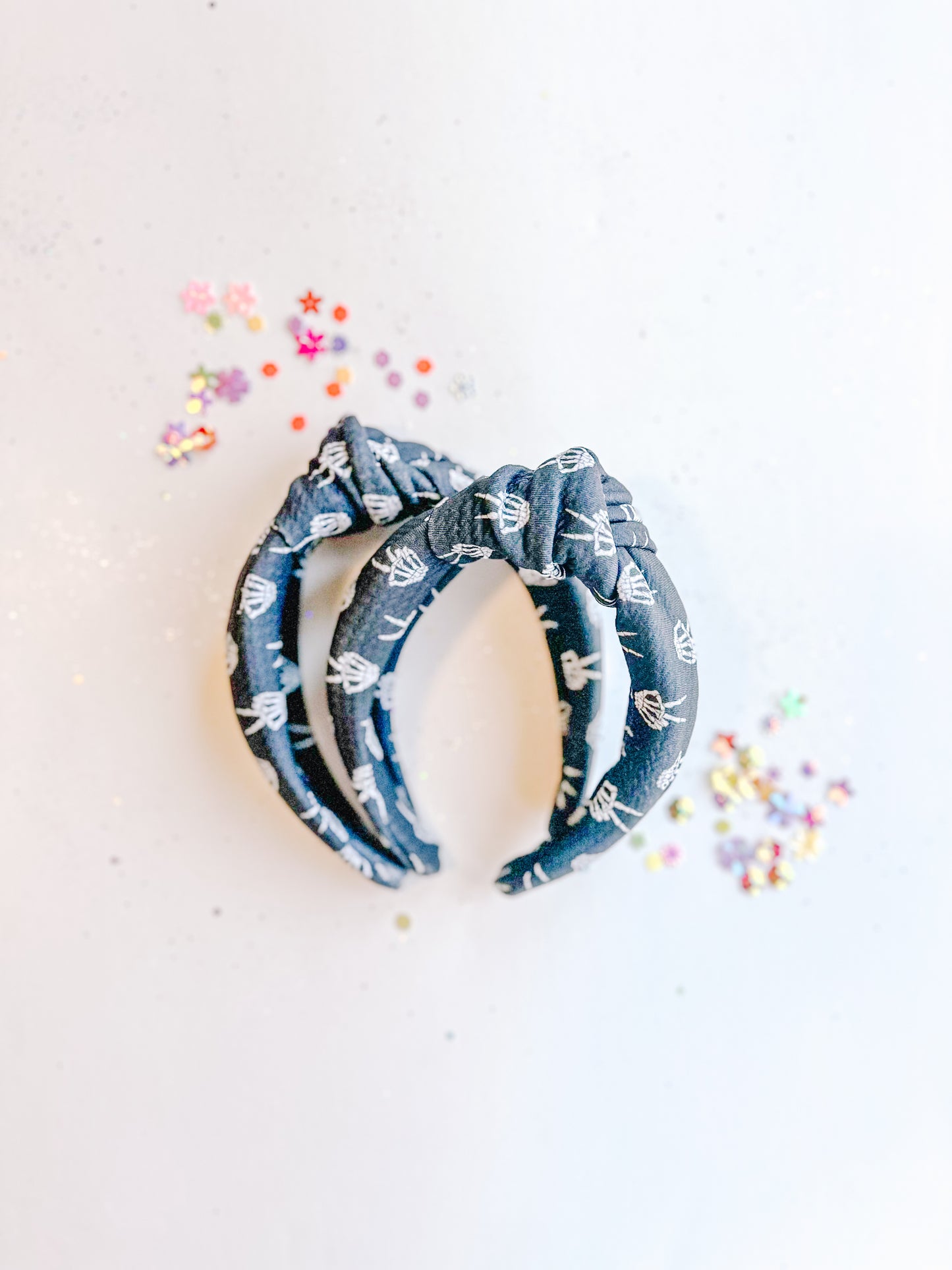 Peace Skellies Knotted Headband