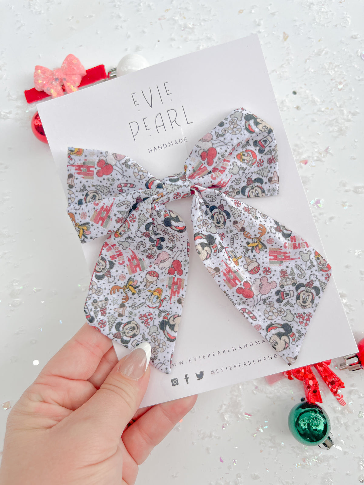 Magical Mouse Medium Sailor Hair Bow
