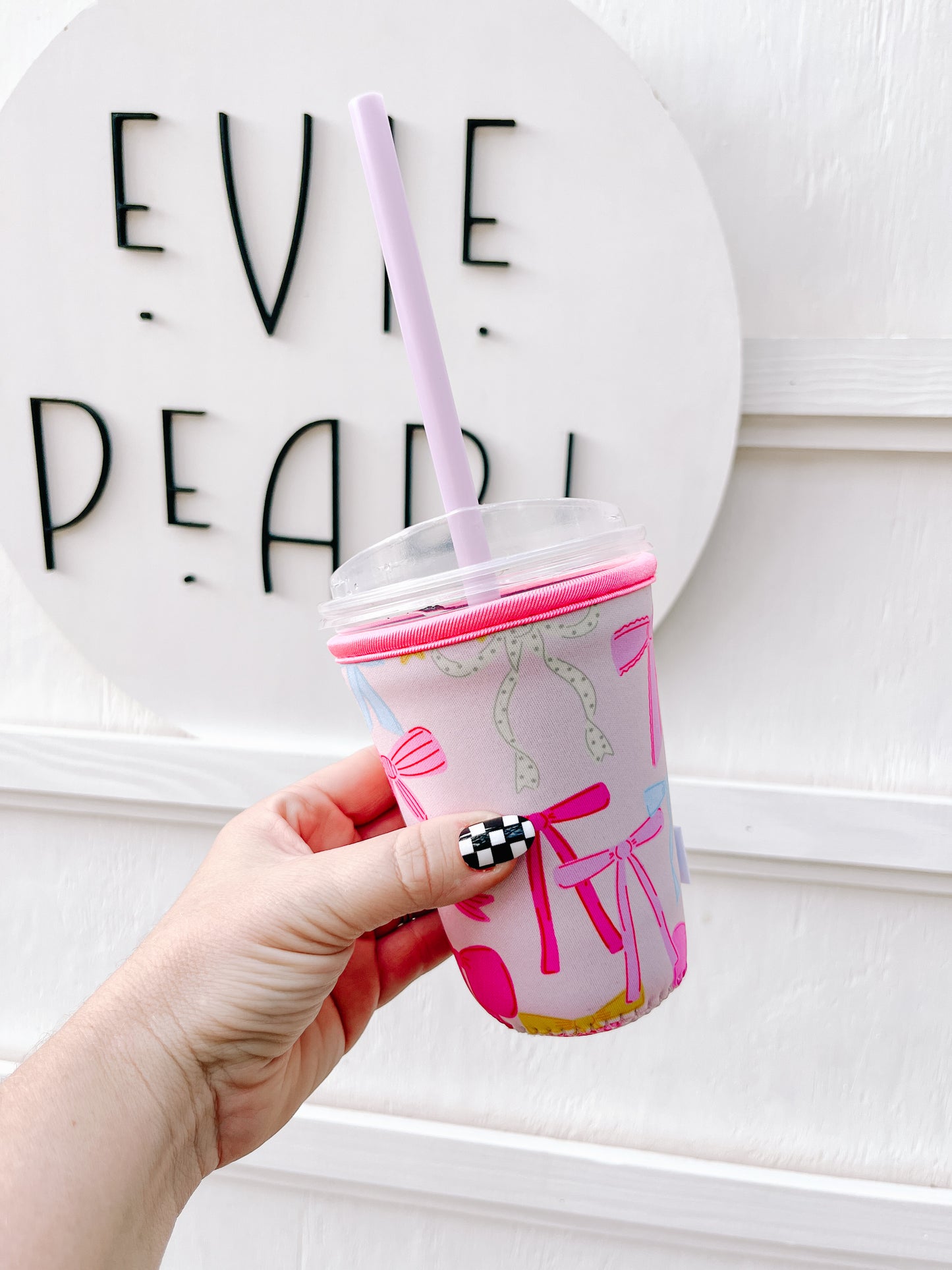 Bow Iced Coffee Sleeve