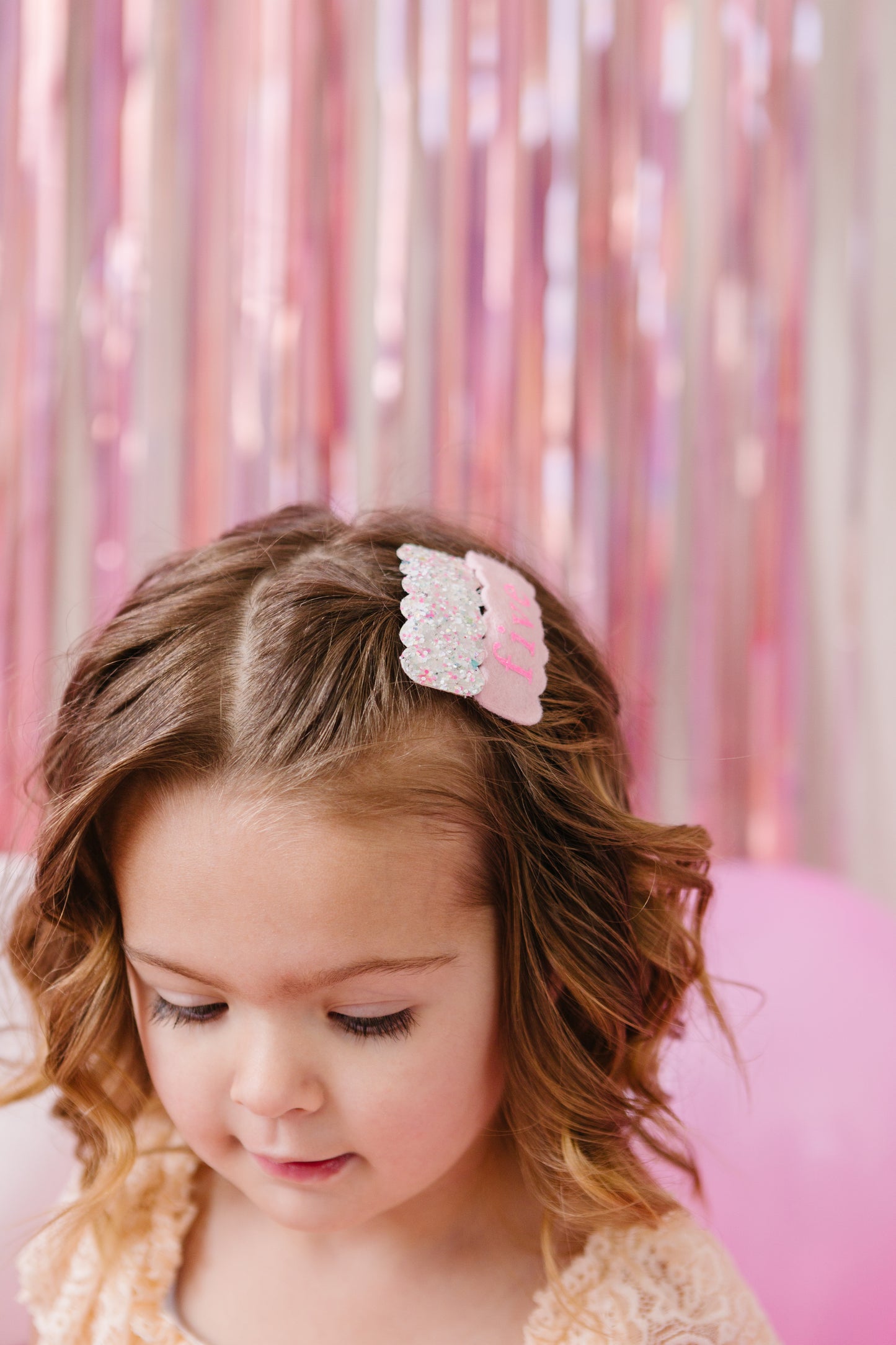 “One” Birthday Snap Clip Set