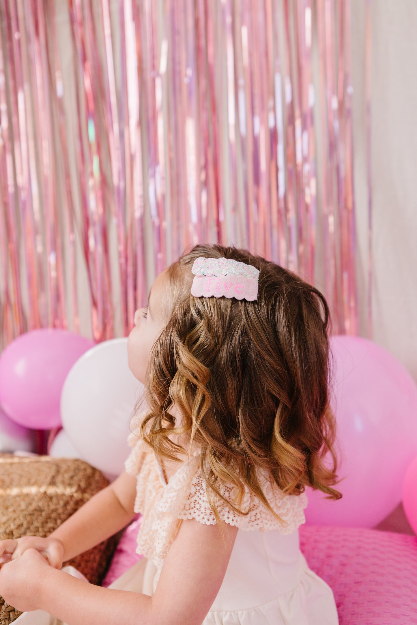 “One” Birthday Snap Clip Set