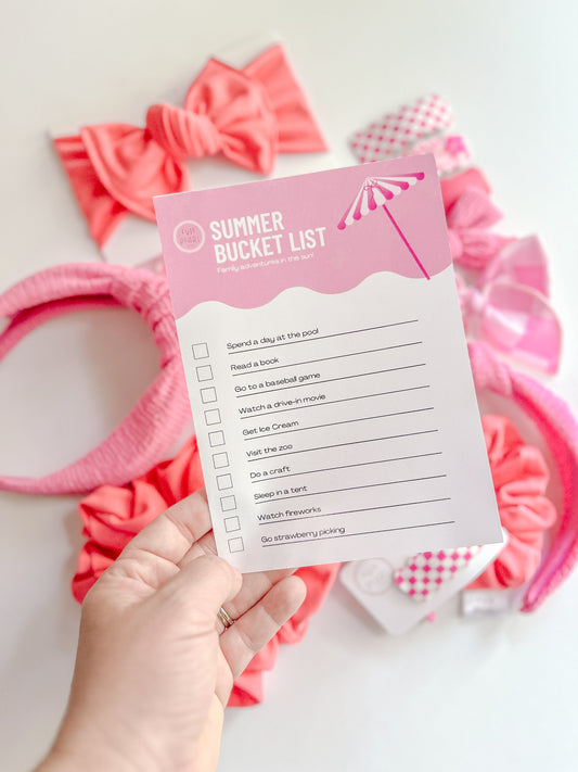 Free Summer Bucket List + June's Cutest Subscription Box for Girls & Moms