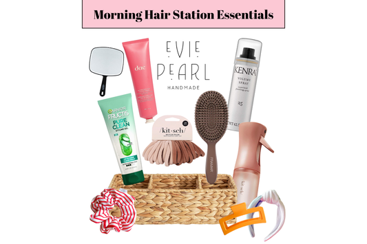 Our Everyday Hair Station: A Simple Setup That Saves Our Mornings