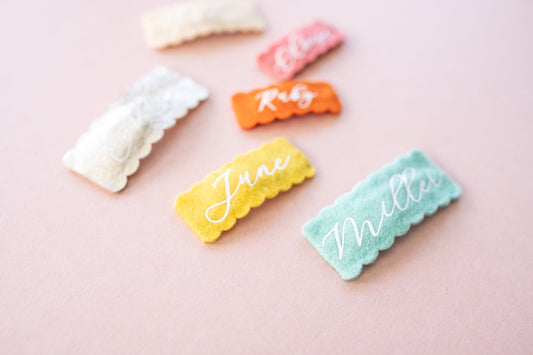 Limited but Loved: Why Personalized Hair Accessories Are Always a Customer Favorite