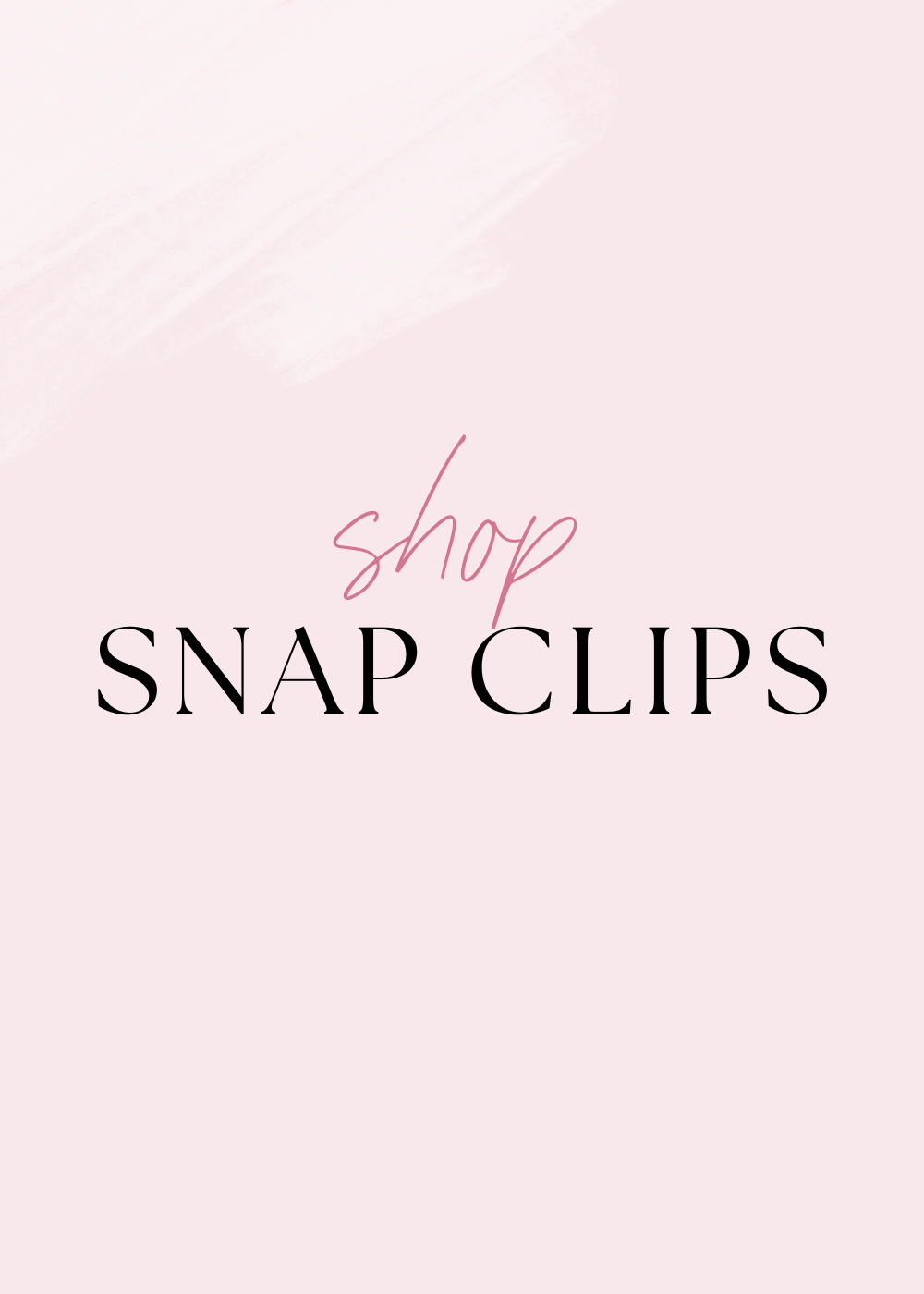 New Collection Snaps Snap Clip Sets – Evie Pearl Handmade
