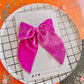 Plum Berry| Velvet Oversized Bow