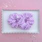 Pink Gingham Oversized Scrunchy