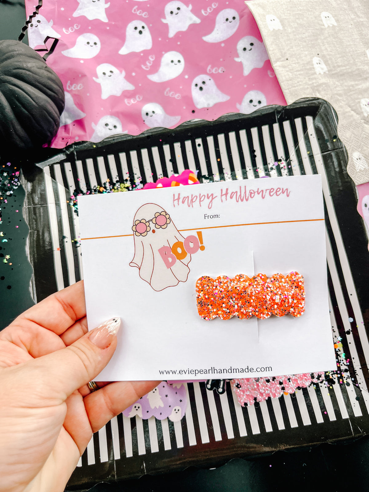 Spooky Cute Halloween Hair Clip