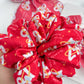 Red 87 Ring It’s a Love Story Say Yes Oversized Scrunchy