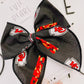 Black Chiefs KC Oversized Bow