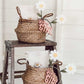 White Daisy Pigtail Clip Set