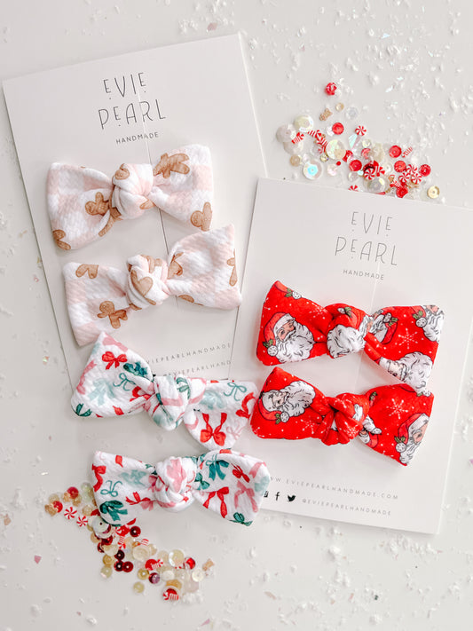 FREE Holiday Pigtail Set with purchase of $30 or more (before shipping) PLEASE only Add One To Cart