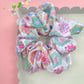 Heirloom Daisy Patchwork Oversized Scrunchy